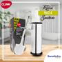 Imagem de Kit 6 Escovas Sanitária Vaso Com Suporte e Cabo de Inox
