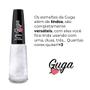 Imagem de Kit 6 Esmalte para Unhas Floco de Neve Branco com Glitter Brilho Guga 608 8ml