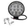 Imagem de Kit 6 Farol 14 Leds Milha Off Road Redondo 42w Jeep 12v/24v