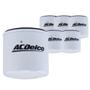 Imagem de Kit 6 Filtros De Oleo Do Motor Acdelco Onix 1.4,flex prisma 1.4 8v,flex agile astra Kit2421