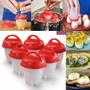 Imagem de Kit 6 Formas Egglettes Silicone Cozinhar Ovos Recheados