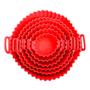 Imagem de Kit 6 Formas Silicone Air Fryer Leve Resistente Multiuso