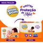 Imagem de Kit 6 Fralda Infantil Pompom Derma Protek Atacado Barato
