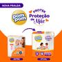 Imagem de Kit 6 Fraldas Pom Pom Protek Proteção de Mãe Jumbo XXG com 18un cada