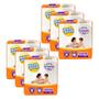 Imagem de Kit 6 Fraldas Pom Pom Protek Proteção de Mãe Jumbo XXG com 18un cada