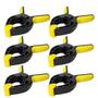 Imagem de Kit 6 Grampos Sargento 6 Pol. 150mm Marceneiro Multiuso Eda