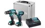 Imagem de Kit 6 Itens: 1 Parafusadeira Furadeira, 1 Parafusadeira de Impacto, 2 Baterias, 1 Carregador E 1 Maleta Clx228sax Makita