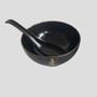 Imagem de Kit 6 Jogo Tigela Bowl Sopa Colher Gourmet Oriental Lengue Preto