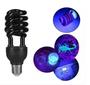 Imagem de Kit 6 Lâmpada Fluorescente 30w Espiral Luz Negra E27 110v