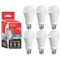 Imagem de Kit 6 Lampada Led 20W Branca 6500K 1800 Lumens Autovolt E27