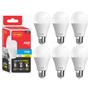 Imagem de Kit 6 Lâmpada Led Bulbo A60 15W E27 6500K Luz Branca Fria Autovolt Alta Eficiência Econômica Casa