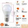 Imagem de Kit 6 Lampada Led Bulbo PERA 17w E27 Branco Neutro 4000K