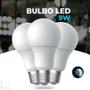 Imagem de Kit 6 Lâmpadas de Led 9w Bulbo Bivolt Branco Frio 6500K para Casa e Comércio 