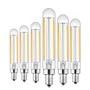 Imagem de Kit 6 Lâmpadas LED Candelabro Dimmable 4W, 110V, 2700K, 400LM