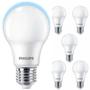 Imagem de Kit 6 Lâmpadas Led Philips Bulbo 9w Equivale 60w Branco Frio Luz Branca 6500k E27 Bivolt Residencial