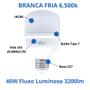 Imagem de Kit 6 Lâmpadas Led super Globe Branca 40w 6500k Bivolt Kian