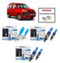 Imagem de Kit 6 Lampadas Super Brancas para Farol Alto/Baixo/Milha Modelo H7 H1 H1 Fiat Doblo 2006 a 2020