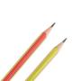 Imagem de Kit 6 Lápis Preto HB Kidy Learn Grip Com Borracha - Maped