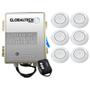 Imagem de Kit 6 Led Piscina Inox Mono ul Branco 18W + Central Touch