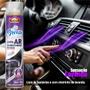 Imagem de Kit 6 Limpa Ar Condicionado Carro Breeze Lavanda Proauto 300ml 