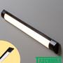 Imagem de Kit 6 Luminaria Slim Preta 36w Sobrepor 100cm Luz Neutra 4000k