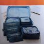 Imagem de Kit 6 Mala Organizador Necessaire Pratico Look Roupas Viagem