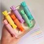 Imagem de Kit 6 Marca Texto Com Duas Pontas Sweet Candy