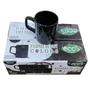 Imagem de Kit 6 Mini Canecas Chá Preta 80mL Xícara Café Expresso