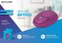 Imagem de Kit 6 Mouse Optico Usb Full Rosa 1200 Dpi Mo304 Destros E Canhotos Multilaser