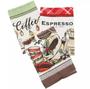 Imagem de Kit 6 Panos de Copa Felpudo Estampado Dohler Coffee