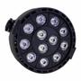 Imagem de Kit 6 Par Led 12 Leds De 1W Rgbw Dmx Luatech