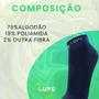 Imagem de Kit 6 Pares De Meias Lupo Cano Curto Sport Algodão Masculino