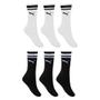 Imagem de Kit 6 Pares de Meias Puma Esportiva Cano Longo Masculino