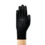 Imagem de Kit 6 Pares Luva Nylon Ansell Com Banho de Poliuretano Edge Ref. 48126 Preta CA 31492
