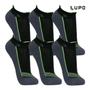 Imagem de Kit 6 Pares Meia Lupo Original Sport Dry Alta Performance Running