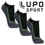 Imagem de Kit 6 Pares Meia Lupo Original Sport Dry Alta Performance Running