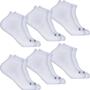 Imagem de Kit 6 Pares Meias Hoahi Original Algodão Masculina Feminina Sapatilha Soquete Cano Curto Baixo