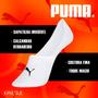 Imagem de Kit 6 Pares Meias Puma Sapatilha Invisível Sport Meia Academia Masculina Feminina Esportiva Casual Cano Baixo Original