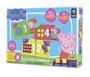 Imagem de Kit 6 peças : 4 Jogos Educativos Peppa e George Pig e 2 Quebra Cabeça Gigante 24 PÇ Peppa Pig