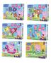 Imagem de Kit 6 peças : 4 Jogos Educativos Peppa e George Pig e 2 Quebra Cabeça Gigante 24 PÇ Peppa Pig