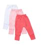 Imagem de Kit 6 Peças Body Bebê e Calça Mijão Manga Longa DCP Kids Liso Algodão Feminino