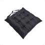 Imagem de Kit 6 Peças Futton 40x40cm Cores Diversa Futon Para Cadeiras Banquetas Pallets Decoração 