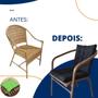 Imagem de Kit 6 Peças Futton 40x40cm Macio Diversas Cores Futon Para Cadeira Banquetas Pallets Almofadas Sofas Decoração