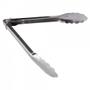 Imagem de Kit 6 Pegadores Inox Com Trava P/ Churrasco e Saladas 22cm