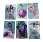 Imagem de kit 6 Photocards Itzy Crazy in Love Checkmate Loco Idol Kpop Colecionáveis Dupla Face Foto (8x5cm)