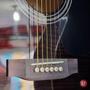 Imagem de Kit 6 Pinos De Plástico Branco Para Cavalete Violão Aço
