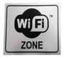 Imagem de Kit 6 Placa Pvc Wifi Zone Auto-adesiva Jaime