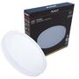 Imagem de Kit 6 Plafon Led Redondo Sobrepor 24w Branco Quente 3000K Amarela