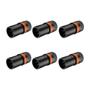 Imagem de Kit 6 Plug Xlr Macho Roxtone Rotativo Low Profile Rack Lx3M
