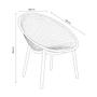 Kit 6 Poltronas Área Externa de PP Marina com Base Desmontável Fendi G56 - Gran Belo Imagem de Kit 6 Poltronas Área Externa de PP Marina com Base Desmontável Fendi G56 - Gran Belo